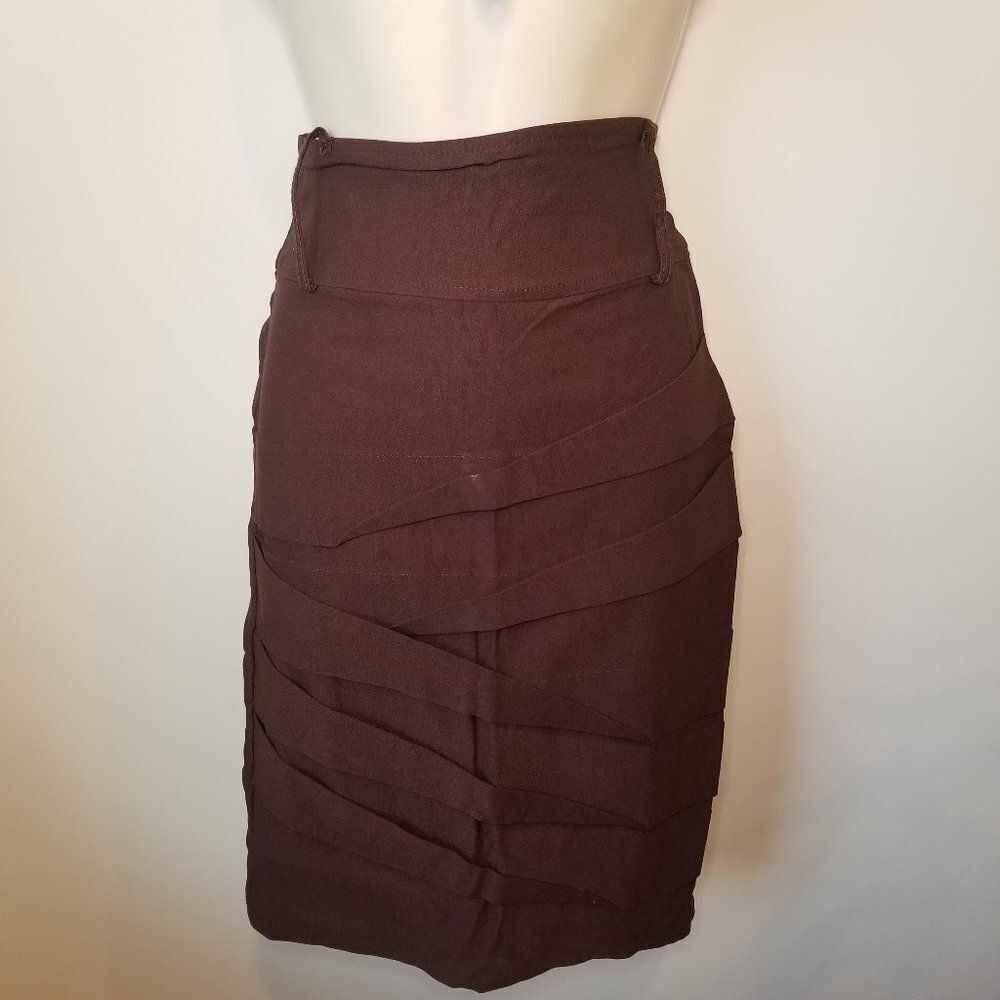 Pencil skirt with large belt loops/ Size Large